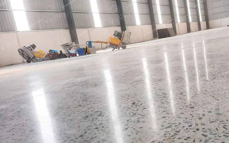 Vũ Duy là đơn vị hàng đầu thi công mài sàn bê tông tại Hà Nam